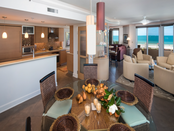 Marco Island Two Bedroom Beachfront Rental Condo