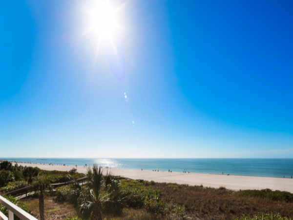 Marco Island Two Bedroom Beachfront Rental Condo