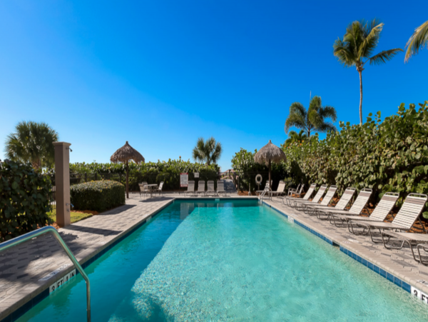 Marco Island Two Bedroom Beachfront Rental Condo