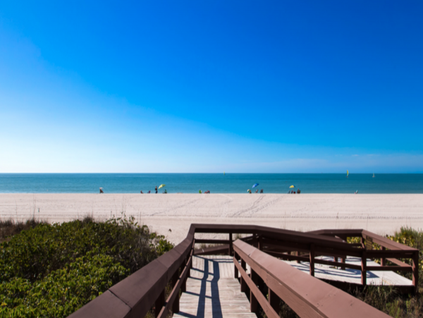 Marco Island Two Bedroom Beachfront Rental Condo