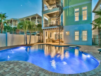 Private Pool at this 8 Bedroom Luxury Home in Miramar Beach Private Pool at this 8 Bedroom Luxury Home in Miramar Beach