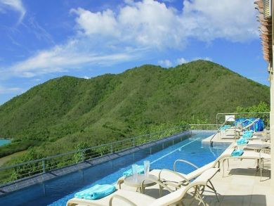 St. John 4 Bedroom Walk to Beach Villa with Amazing Views