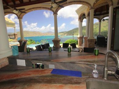 Five Bedrooms Bayfront Vacation Home in St. John
