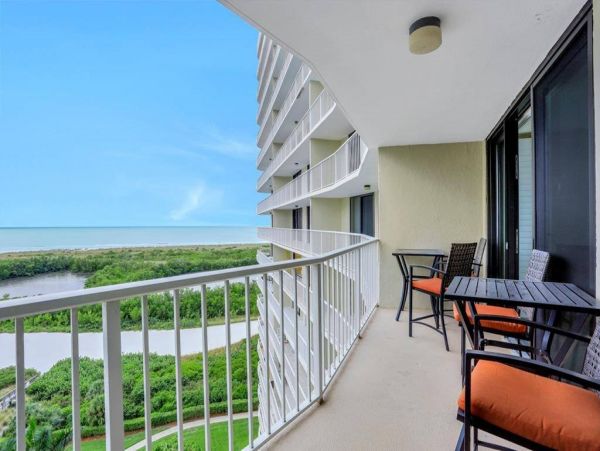 Beachfront Two Bedroom Rental Condo in Marco Island