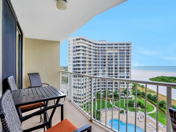 Beachfront Two Bedroom Rental Condo in Marco Island