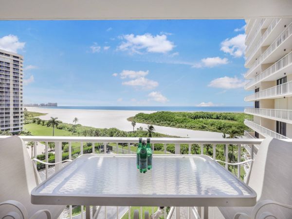 Marco Island Two Bedroom Gulf Front Vacation Condo