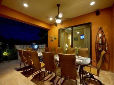 Cape Coral Four Bedroom Canal Front Vacation Home