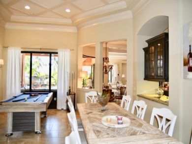 Cape Coral Four Bedroom Canal Front Vacation Home