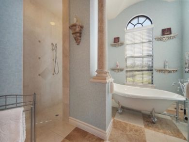 Cape Coral Four Bedroom Canal Front Vacation Home