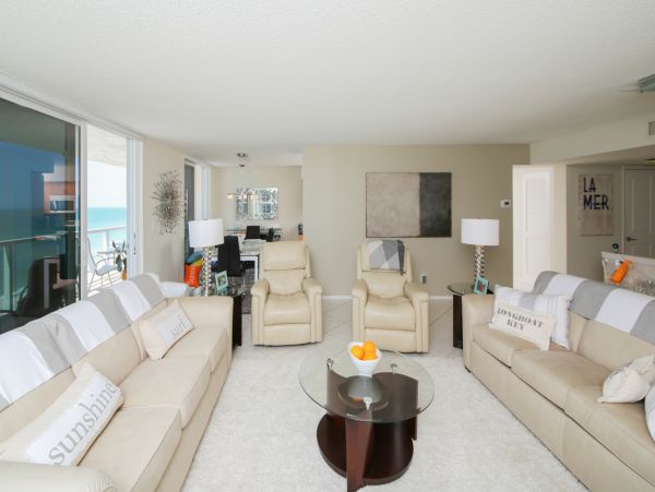 Luxury Longboat Key Vacation Rentals | Gulf Front Condo with Stunning Views