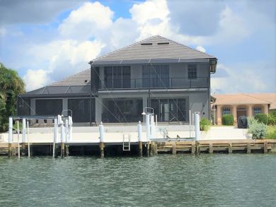 Marco Island Canal Front Four Bedroom Rental Home