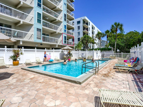 Indian Shores 2 Bedroom Condo