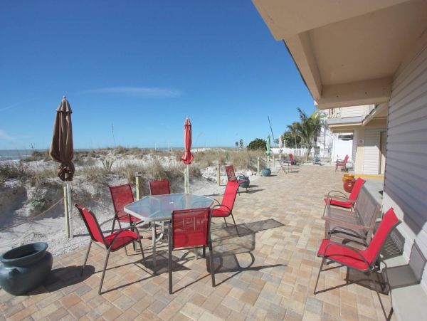 On Beach Indian Shores Vacation Condo Two Bedroom