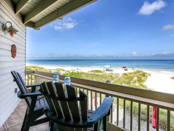 On Beach Indian Shores Vacation Condo Two Bedroom