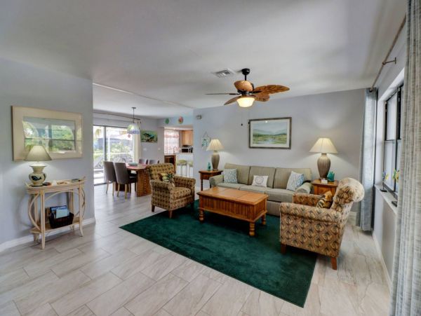 Waterfront Vacation Home In Matlacha Isles Gulf Access Canal
