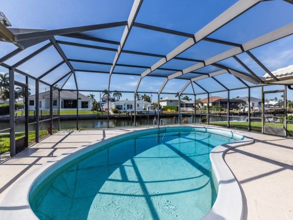 Canal Front Three Bedroom Vacation Home in Marco Island