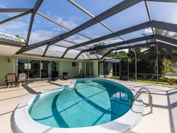 Canal Front Three Bedroom Vacation Home in Marco Island