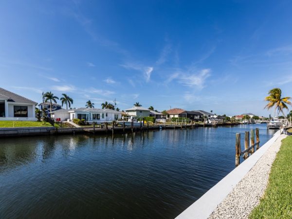 Canal Front Three Bedroom Vacation Home in Marco Island