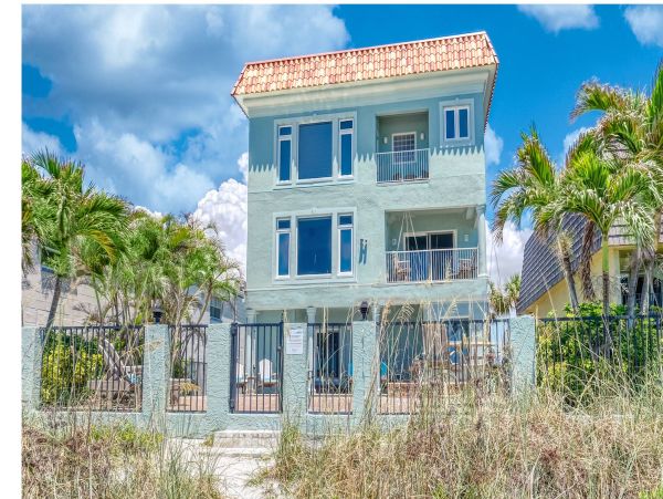 Luxury Beachfront Home on Indian Rocks Beach