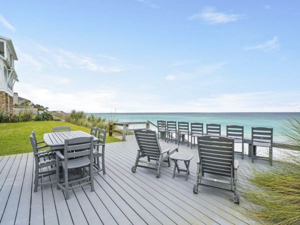 On Beach Santa Rosa Vacation Home Five Bedrooms Gulf Views