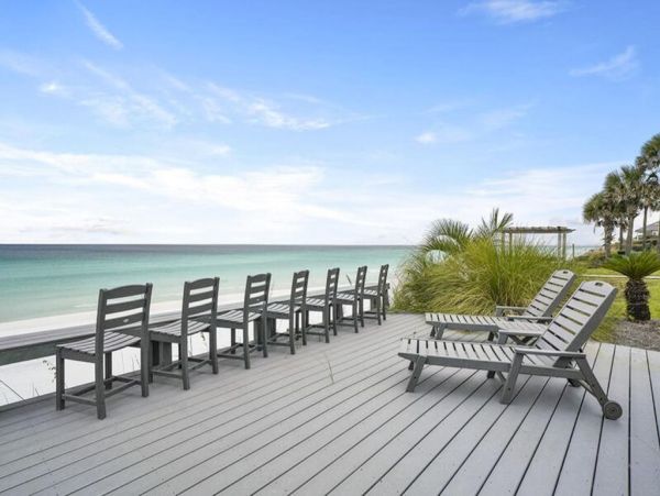 On Beach Santa Rosa Vacation Home Five Bedrooms Gulf Views