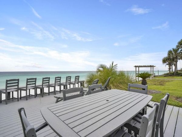 On Beach Santa Rosa Vacation Home Five Bedrooms Gulf Views