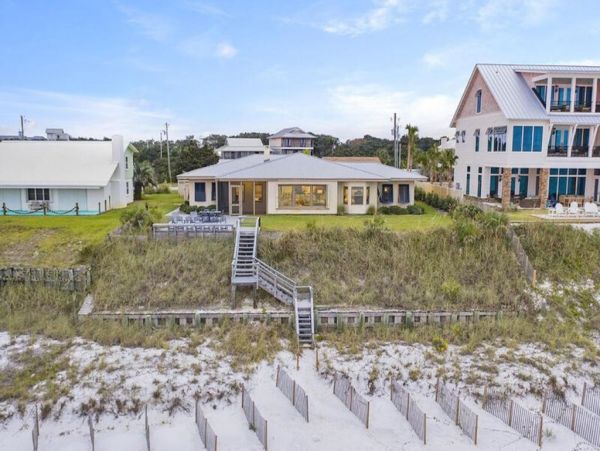 On Beach Santa Rosa Vacation Home Five Bedrooms Gulf Views