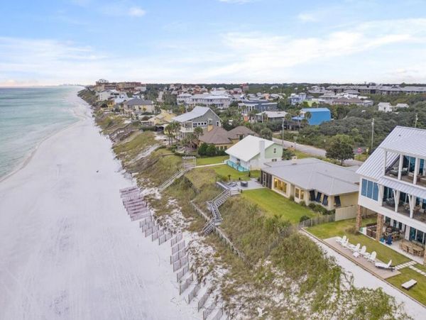 On Beach Santa Rosa Vacation Home Five Bedrooms Gulf Views