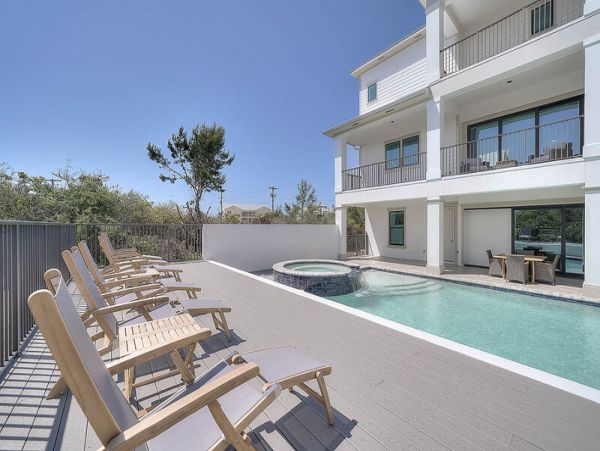 Partial Gulf Views Santa Rosa Beach Vacation Pool Home