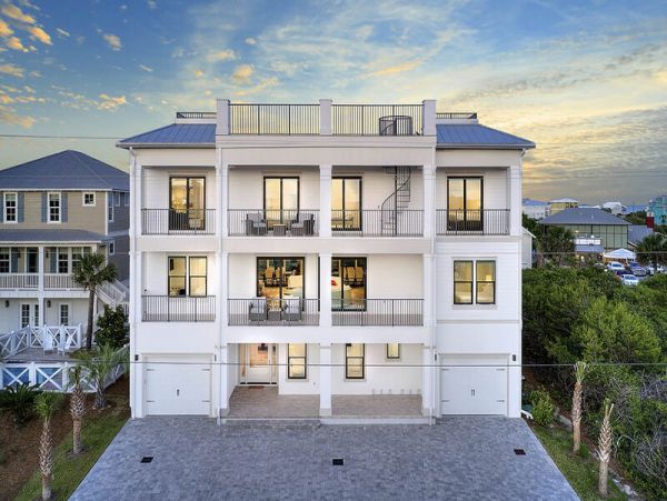 Partial Gulf Views Santa Rosa Beach Vacation Pool Home