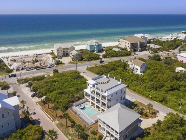 Partial Gulf Views Santa Rosa Beach Vacation Pool Home