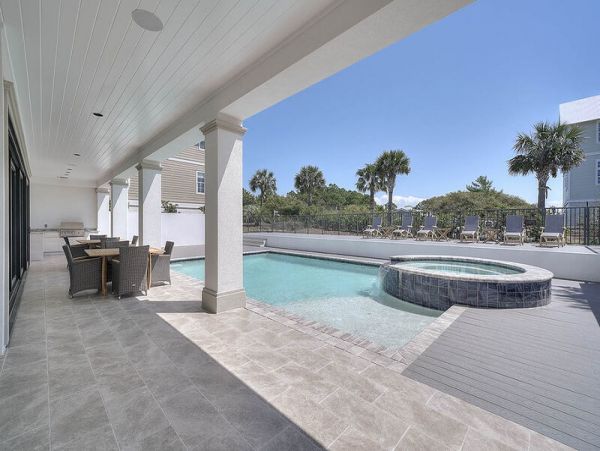 Partial Gulf Views Santa Rosa Beach Vacation Pool Home