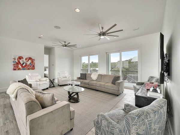 Ocean Views Santa Rosa Beach Vacation Pool Home 18 Bedrooms