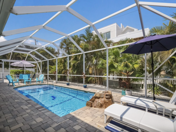 3 Bedroom Vacation Home in Holmes Beach with Private Pool