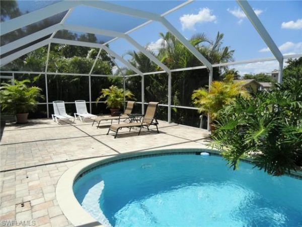 Canal Front Three Bedrooms Plus Den in Cape Coral