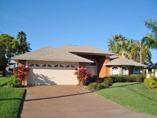 Canal Front Three Bedrooms Plus Den in Cape Coral