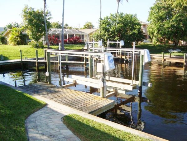 Canal Front Three Bedrooms Plus Den in Cape Coral