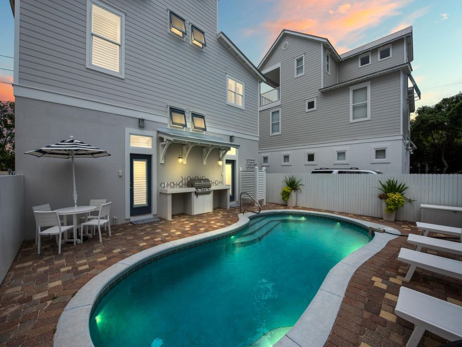 Seven Bedroom Vacation Rental In Seagrove Beach with Stunning Vistas