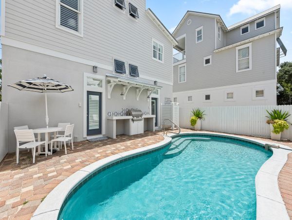 Seven Bedroom Vacation Rental In Seagrove Beach with Stunning Vistas