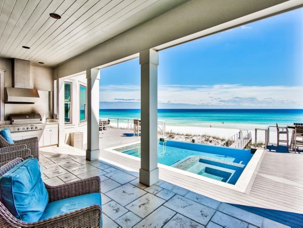 Gulf Front Paradise With Seven Bedrooms And Private Pool