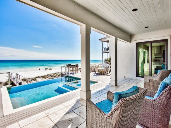 Gulf Front Paradise With Seven Bedrooms And Private Pool
