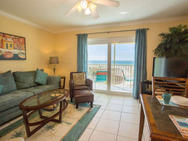 Full Ocean View 1 Bedroom Condo in Treasure Island
