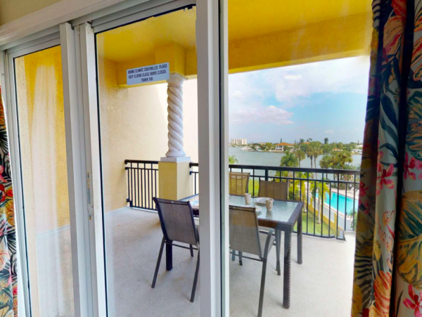 Two Bedroom Condo with shared pool & beach views