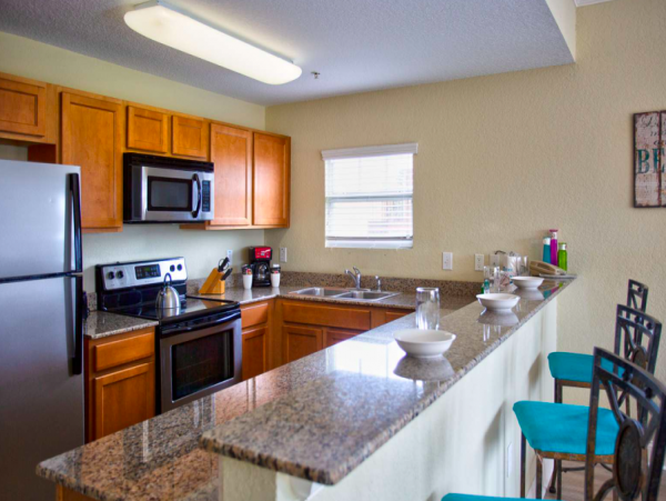 Two Bedroom Condo with shared pool & beach views