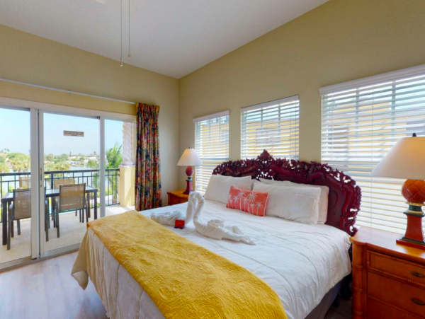 Two Bedroom Condo with shared pool & beach views