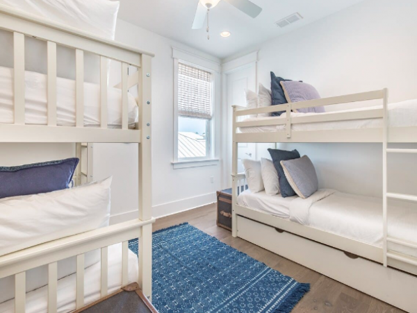 6 Bedroom- 4.5 Bathroom with beach access about 1 mile away