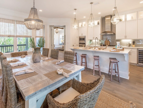 6 Bedroom- 4.5 Bathroom with beach access about 1 mile away