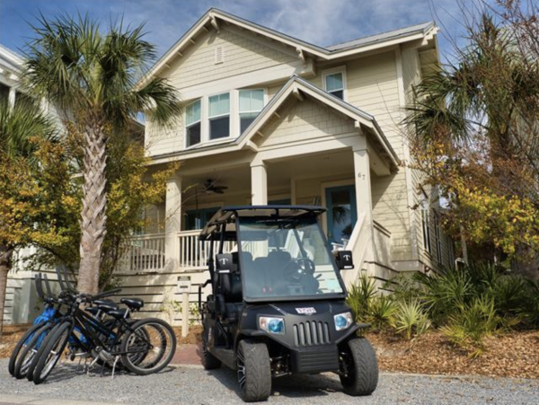 O.5 Miles To Beach Access Golf Cart Provided Vacation Home in Inlet Beach