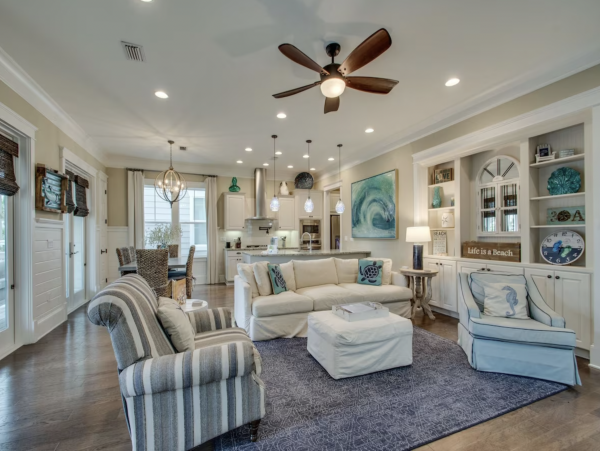O.5 Miles To Beach Access Golf Cart Provided Vacation Home in Inlet Beach