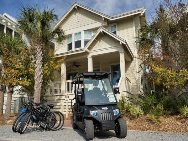 O.5 Miles To Beach Access Golf Cart Provided Vacation Home in Inlet Beach